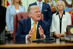 Source-feed image associated with Trump administration pays back $100bn in 'Liberation Day' tariffs to businesses