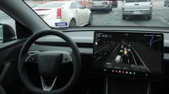 Source-feed image associated with Tesla crash that killed a woman under US federal investigation