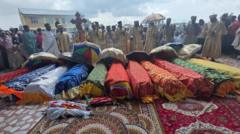 Source-feed image associated with Deadly landslide hits Ethiopia mountain monastery during prayer service