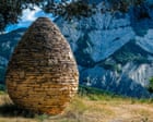 Image from linked report: ‘To sleep in a sculpture is a wonderful idea’: a hike along Andy Goldsworthy’s epic art trail in Haute-Provence