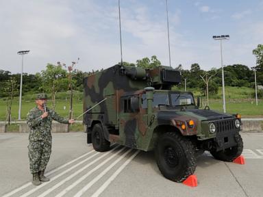 Image from linked report: Taiwan says US arms sales to island are unchanged, but a $14B package remains on hold