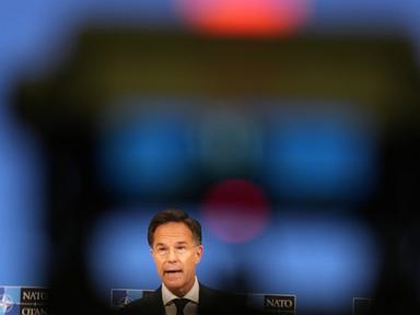 Source-feed image associated with NATO's Trump whisperer heads to the White House to soothe the president
