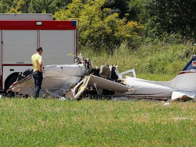 Source-feed image associated with Small plane crash in Croatia leaves 4 people dead