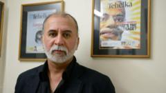 Source-feed image associated with Indian journalist Tarun Tejpal sentenced to 10 years in jail for rape