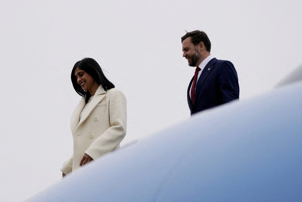 Source-feed image associated with JD and Usha Vance welcome a baby boy, the first child born to a sitting VP in more than 150 years