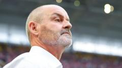 Source-feed image associated with Clarke steps down as Scotland boss after World Cup exit