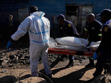 Source-feed image associated with Mass shooting leaves 12 dead and at least 9 hurt in an impoverished South Africa community