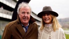 Source-feed image associated with Jeremy Clarkson reveals prostate cancer diagnosis on farming show