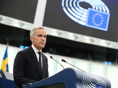 Source-feed image associated with Canada and Europe 'stronger together,' Carney says amid spat with US