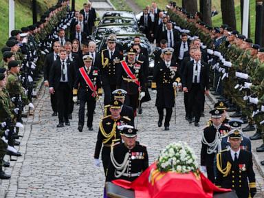 Source-feed image associated with Norway to bid farewell to King Harald V with funeral attended by royalty, dignitaries