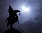 Source-feed image associated with Starwatch: Deep partial solar eclipse in UK to precede the Perseids