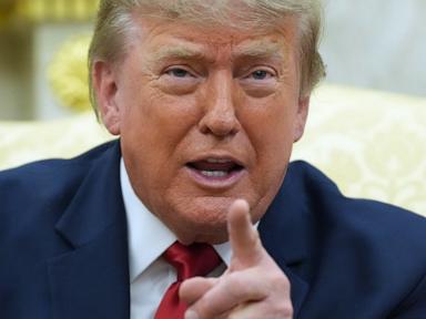 Source-feed image associated with The Latest: Trump says ICE should continue traffic stops despite new policy to halt them