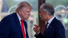 Source-feed image associated with Canada braces for prolonged trade war as counter-tariffs on US take effect