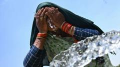 Source-feed image associated with Survival before safety for Delhi's poor as temperatures hit 45C
