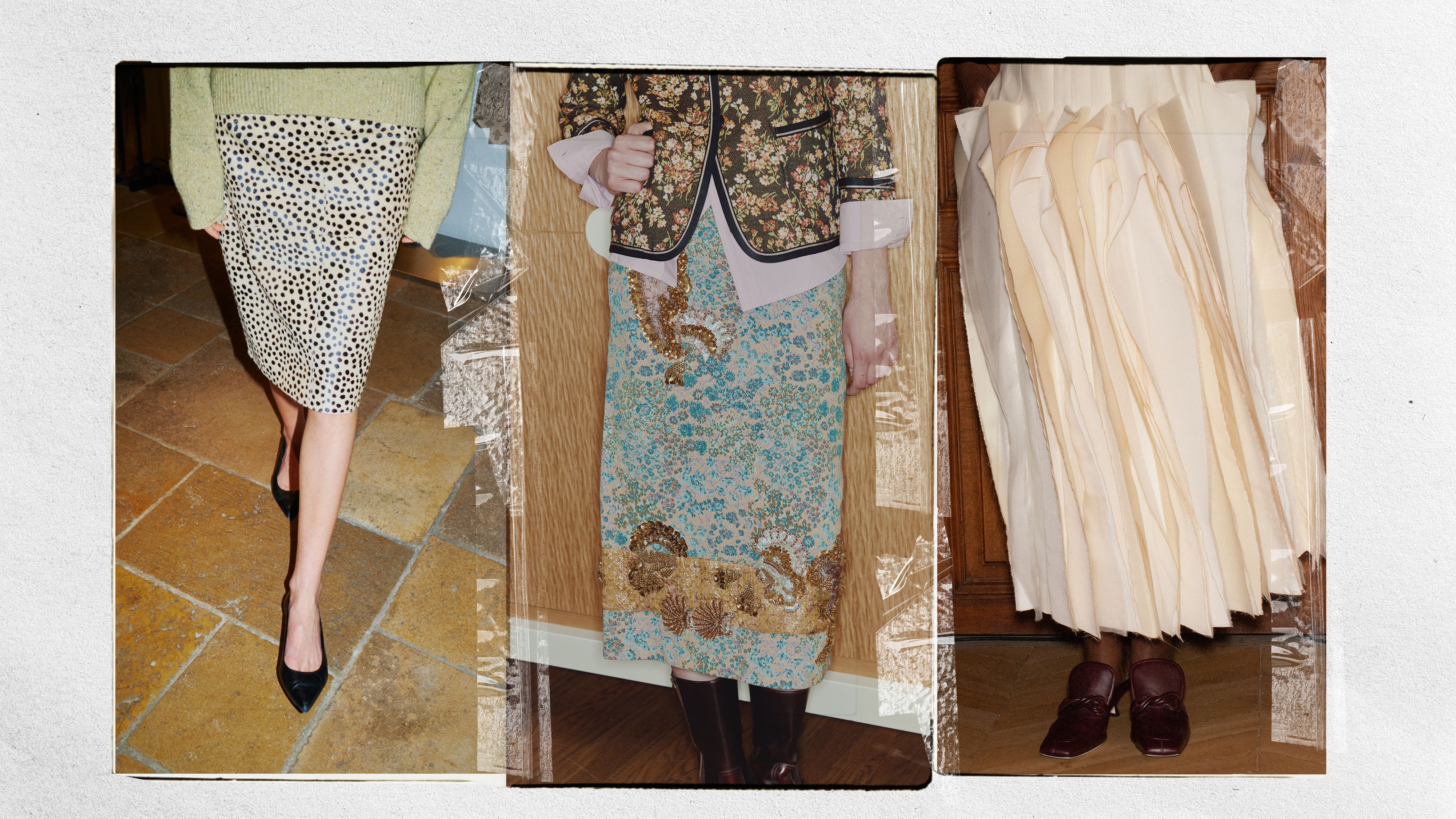 Image from linked report: 7 Fall Outfit Ideas Where the Skirt Is the Look