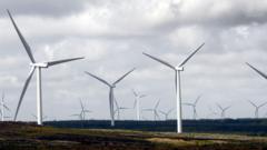Source-feed image associated with UK's largest onshore wind farm to be rebuilt with fewer, larger turbines