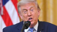 Source-feed image associated with Trump alleges China meddled in 2020 election and questions voting security ahead of midterms