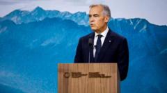 Source-feed image associated with Canada is a 'safe harbour' for global finance, Carney says