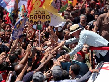 Image from linked report: Brazil's leading presidential candidates snub TV debate ahead of Sunday's election