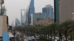 Source-feed image associated with Saudi Arabia issues first air raid alerts for Riyadh since Houthis escalated attacks