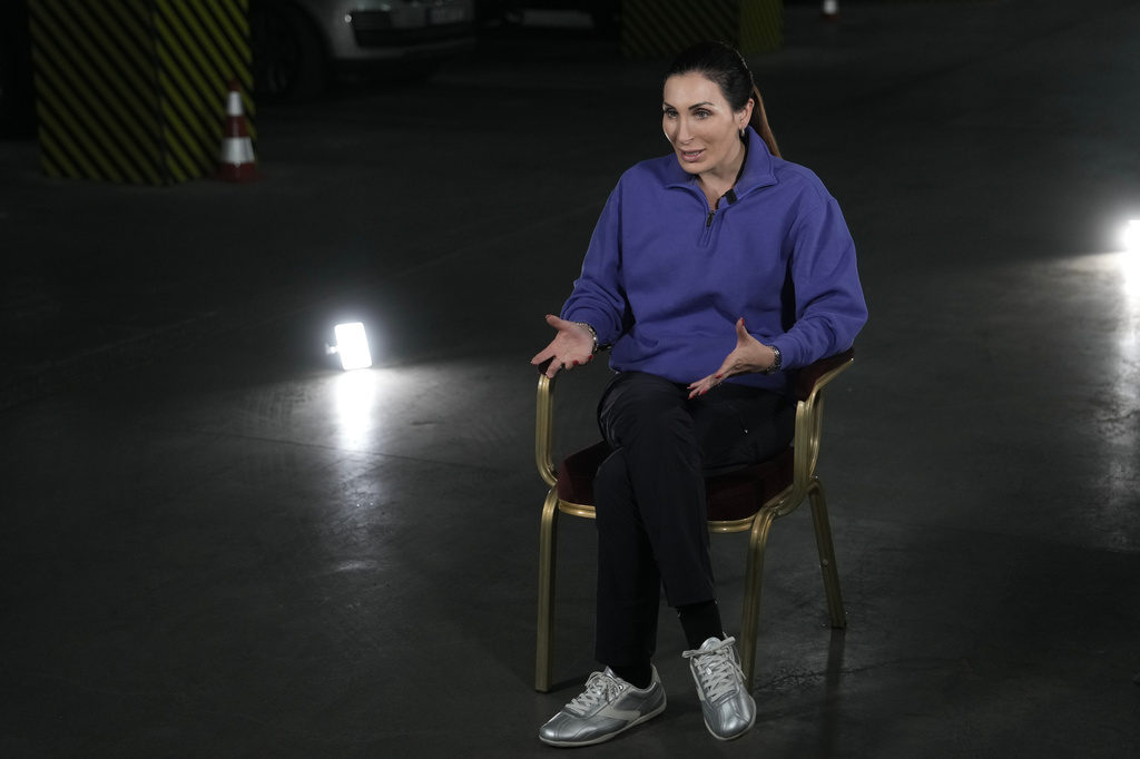 Source-feed image associated with From a Kyiv bomb shelter, Laura Loomer explains her shift on Russia's war in Ukraine