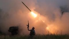 Source-feed image associated with Russian troop build-up threatens city seen as key to seizing Ukraine's Donbas