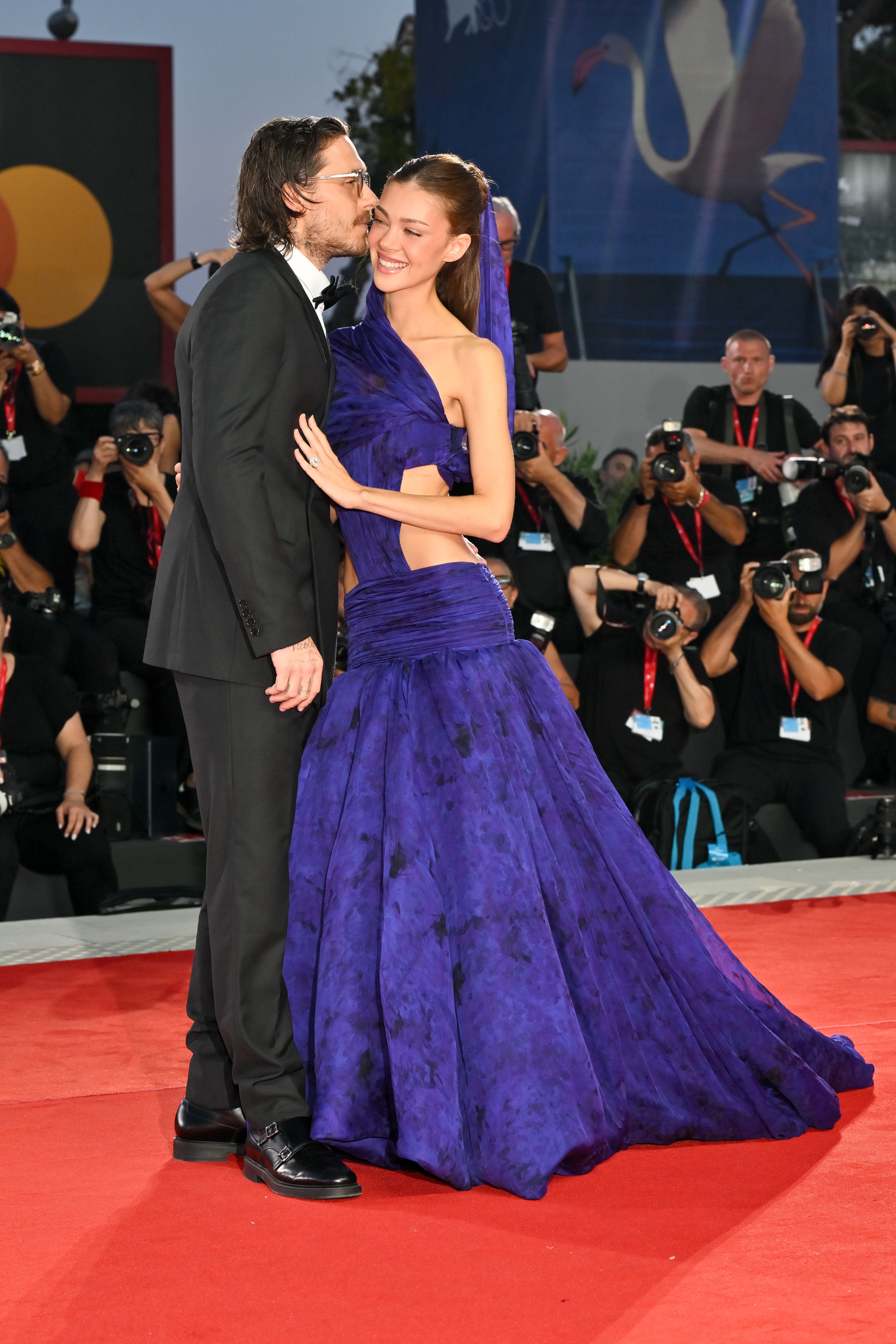 Source-feed image associated with How Brooklyn and Nicola Peltz Beckham Stepped Back Into the Spotlight in Venice