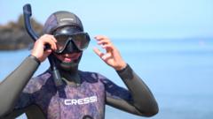 Source-feed image associated with Free diver, 21, wants to 'give back' to the ocean that has helped him