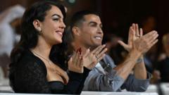 Source-feed image associated with Cristiano Ronaldo marries long-time partner Georgina Rodríguez