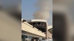 Image from linked report: One killed, 11 injured in second Houthi strike on Riyadh airport in two days