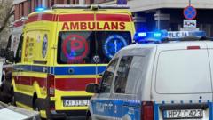 Image from linked report: Woman injures three people in third Poland school knife attack in a week