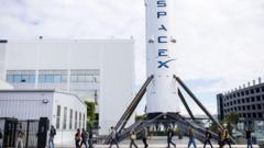 Source-feed image associated with Elon Musk's SpaceX raises $75bn ahead of record stock market debut