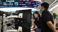 Source-feed image associated with Some tech shares are plunging - what does that mean for the AI revolution?