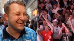 Source-feed image associated with Victory over Panama delights England fans