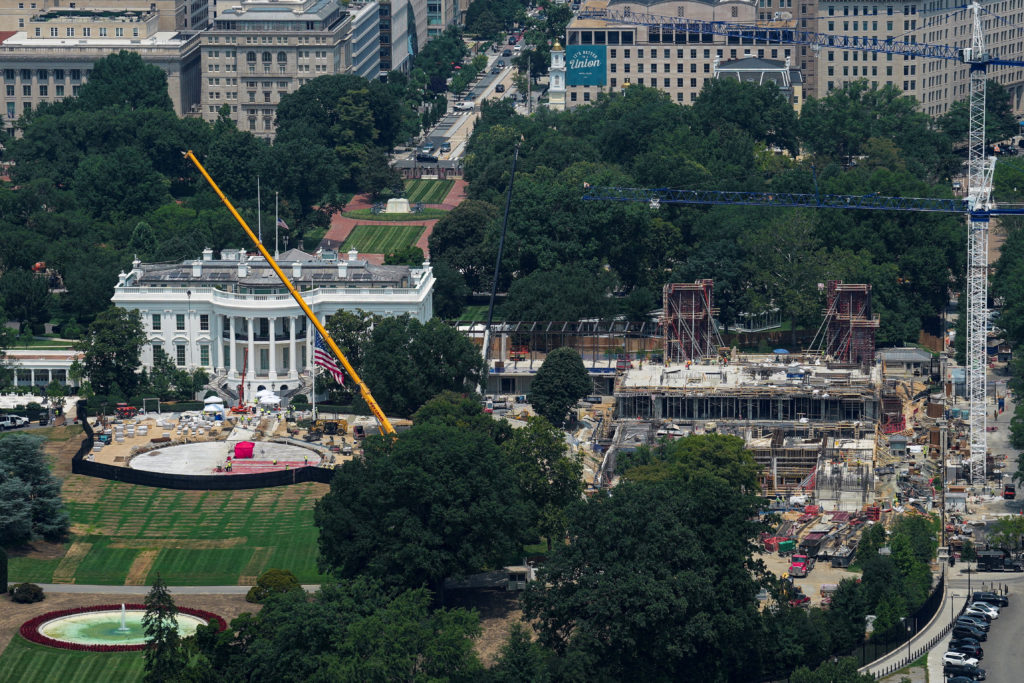 Source-feed image associated with News Wrap: Court rules Trump needs Congress to approve White House ballroom