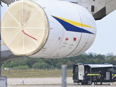 Source-feed image associated with Flights at German airport disrupted after suspect objects sighted