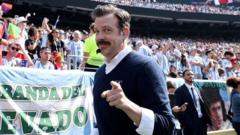 Source-feed image associated with 'Surreal' moment as Welsh actor joins Ted Lasso cast