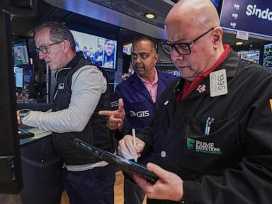 Source-feed image associated with Wall Street mixed and oil prices jump after Iran and the U.S. trade another round of attacks