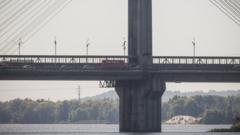 Image from linked report: Russia targets busy bridge in central Kyiv