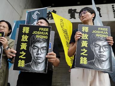 Source-feed image associated with Hong Kong activist Joshua Wong pleads guilty in second national security case