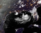 Source-feed image associated with Tropical Storm Bertha heads for land as Hurricane Fausto forms in eastern Pacific