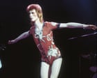 Source-feed image associated with Saxophones, song charts and a rejected Simpsons script: David Bowie archive to tour the UK