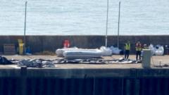 Source-feed image associated with Record 230 people cross Channel in one small boat