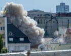 Source-feed image associated with Russia strikes Ukraine intelligence HQ in ‘major escalation’