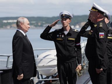 Source-feed image associated with Putin threatens retaliation for Western seizures of Russian commercial vessels