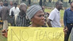 Source-feed image associated with More than 40 kidnapped children and teachers freed after Nigerian army operation