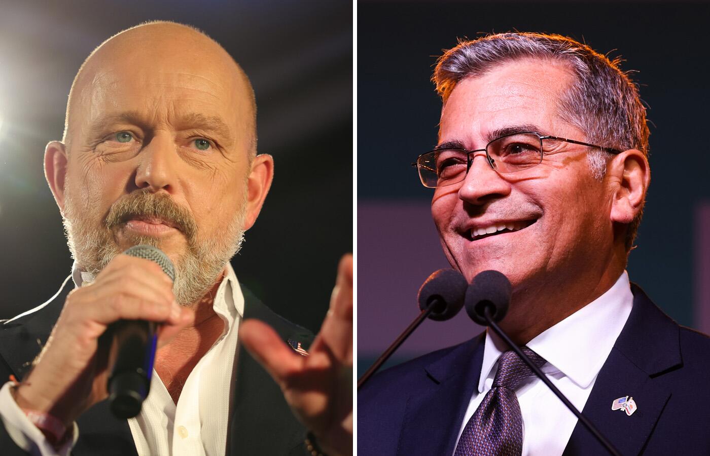 Source-feed image associated with Becerra, Hilton offer promises on AI, gas prices, healthcare — and starkly contrasting views