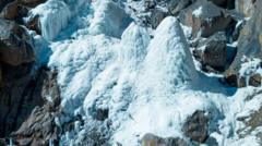 Source-feed image associated with The artificial ice pyramids saving India's mountain villages