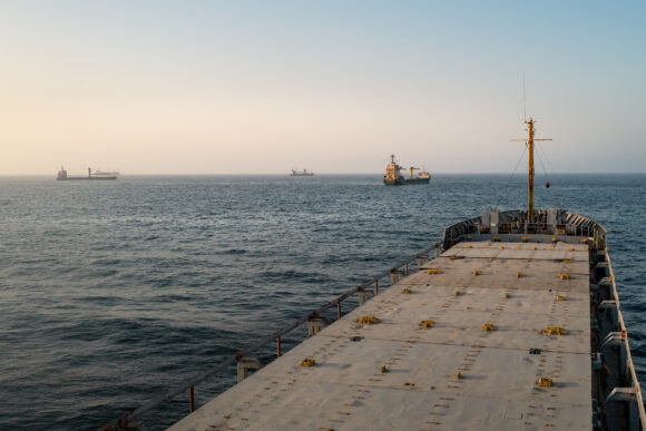 Source-feed image associated with Update: Saudi Crude Tankers Turn Back as Houthis Open New Front in US-Iran War