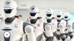 Source-feed image associated with Trump administration bans new Chinese humanoid robots